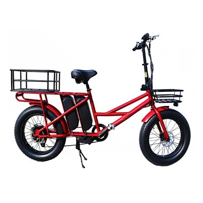 貨物用電動自転車 48V 500W Ebike Cargo Family